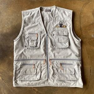 VTG 90s Safari Multi-Pocket Utility Hunting Vest